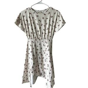 NWOT Joyfolie Mia Joy Floral Asymmetrical Dress Girl's sz 8